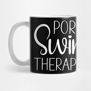 Porch Swing Therapy Tee Shirt Mug